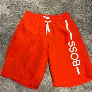 BOSS kids swim shorts
